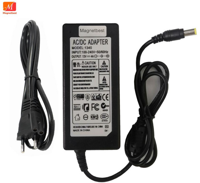 AC/DC 어댑터 전원 공급 장치 롤랜드 AC-33/40 BA-55KC110 전자 키보드 어쿠스틱 기타 앰프 PSB12U PSB-12U 13V 4A, [04] US Cable, 1