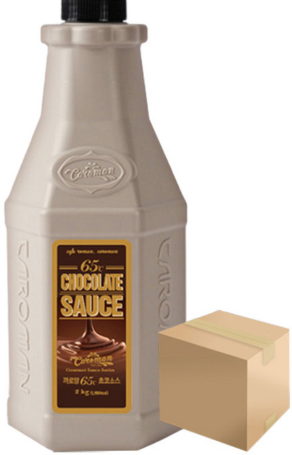 까로망 65c 다크 초코렛 소스, 2kg, 4개