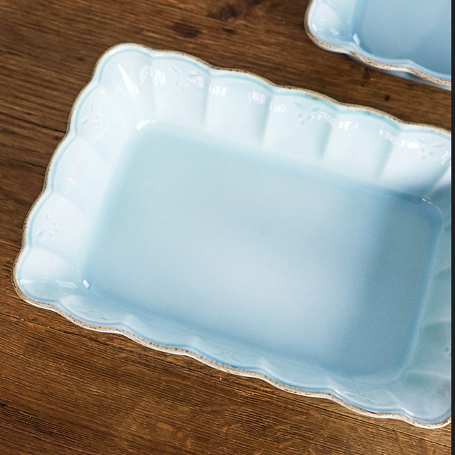 코스타노바 올리바 아쿠아 사각오븐접시 30cm, 1개