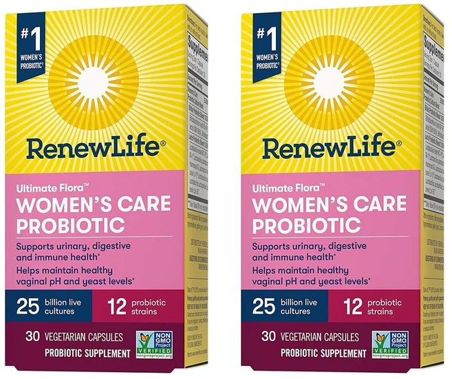 RenewLife 리뉴라이프 유렉스유산균 Women Care 250억 30정 2개 - 쿠팡