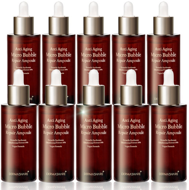 더마쉐어 안티에이징 마이크로 버블 리페어 앰플, 10개, 50ml