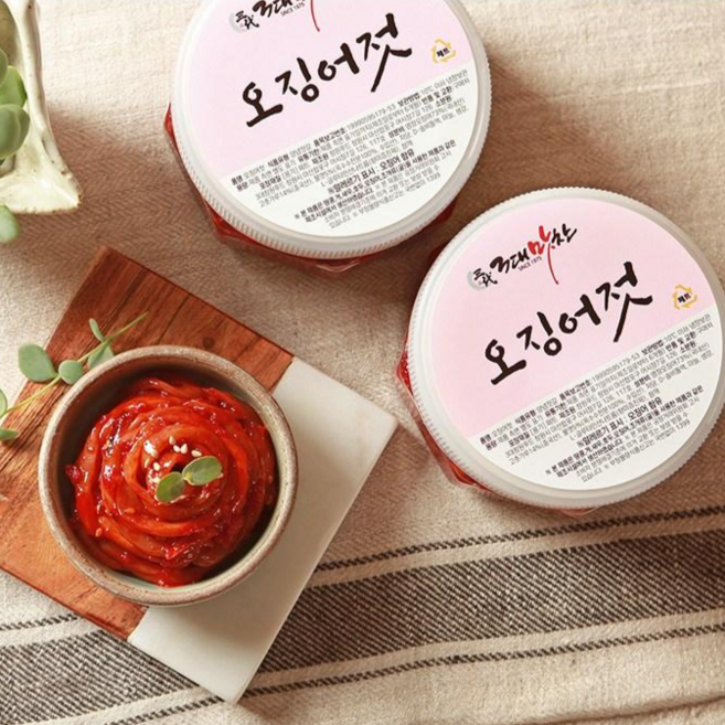 수입 오징어젓 오징어젓갈, 2개, 500g