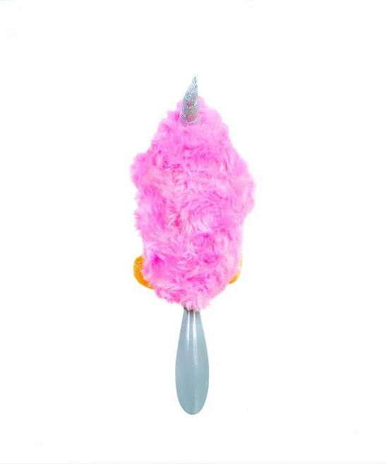 Wet Brush 플러시 아동용 디탱글러 (펭귄 유니콘) 부드러운 IntelliFlex 빗살 모든 모발 유형용 멀티컬러, Wet Brush 플러시 아동용 디탱글러 (펭귄 유니콘, 1개 - 쿠팡