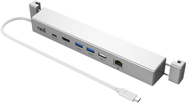넥시 USB3.1 C타입 to 6포트 서피스 도킹스테이션 NX1149, 1개