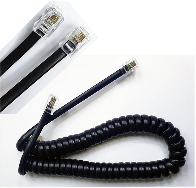 전화선 팩스선 코드전화선 전화선연장, 수화기선검정