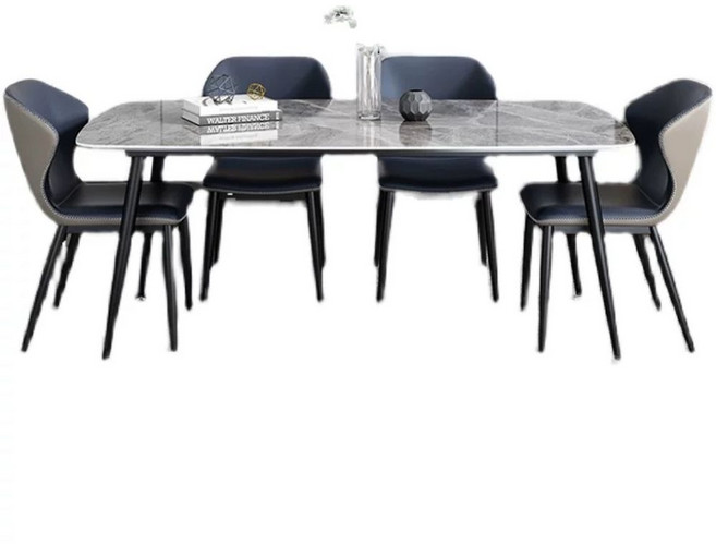 table3 다이닝 소형 호텔 식탁 원형 식탁세트 거실 4인 아파트, 1, N. 1600900석판과 원목베이스 식탁