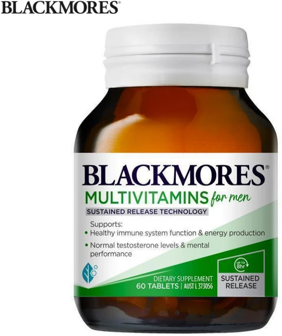 호주 직구 Blackmores 남성 아빠 이뮨 건강 멀티 비타민 영양제, 단품, 1개, 60정 - 쿠팡