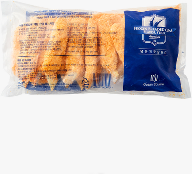 게맛살후라이 게맛살튀김 700g(35g x 20ea) 대게 새우튀김 오징어살 에어프라이어, 1, 35g