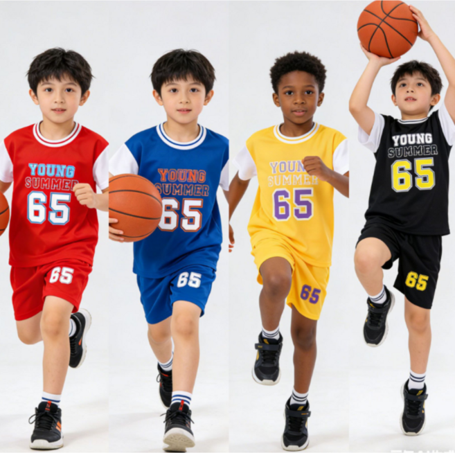 2026최신상 남여공용 반팔 메쉬 상하세트 단체복 운동복 데일리 등원룩 우정 촬영용 어린이날선물 교회 단체복