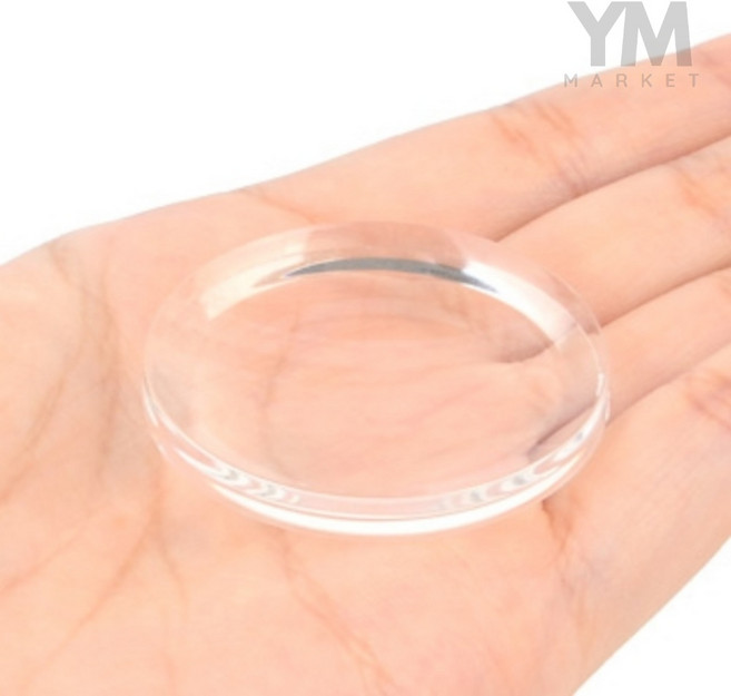 YM 투명 원형 받침대 장식품받침대