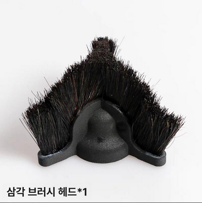 자동 업소용 커피 찌꺼기 클린포터 자동세척 커피머신, 1개, 삼각 브러시 헤드