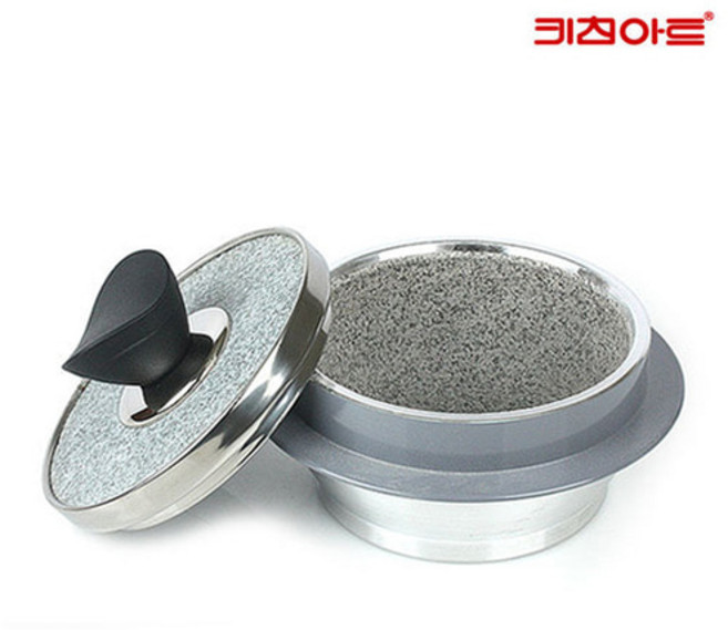 키친아트 자연석 곱돌솥, 6호/21cm (224634), 1개