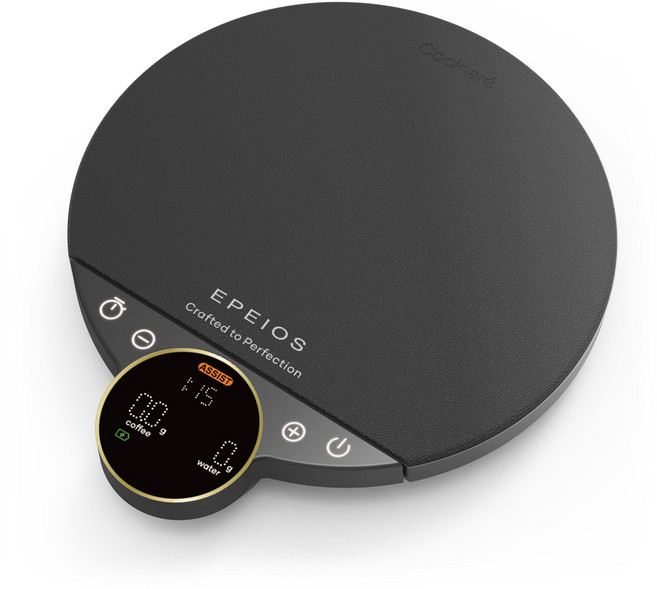 EPEIOS 에페이오스 밸런스 스마트 브루잉 저울 커피 스케일, CES-223, 블랙, 3kg
