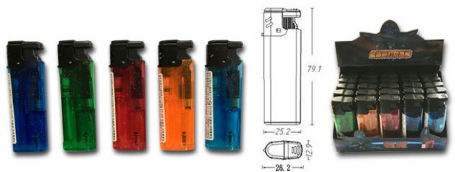黑金剛 K07S 防風噴射直衝打火機, 1個, 黑色
