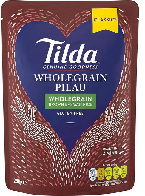 Tilda 틸다 스팀 바스마티 통곡물 필라우 라이스, 6개