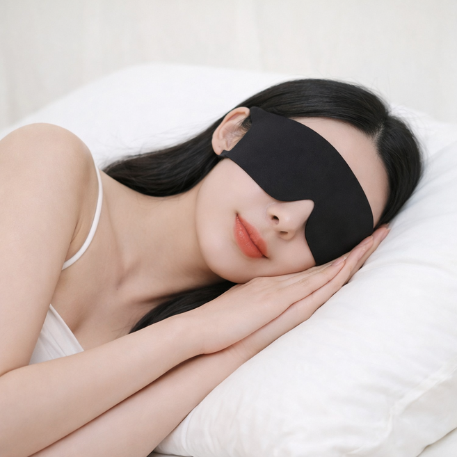 온잠 수면안대 암막 숙면 초경량 눈가리개