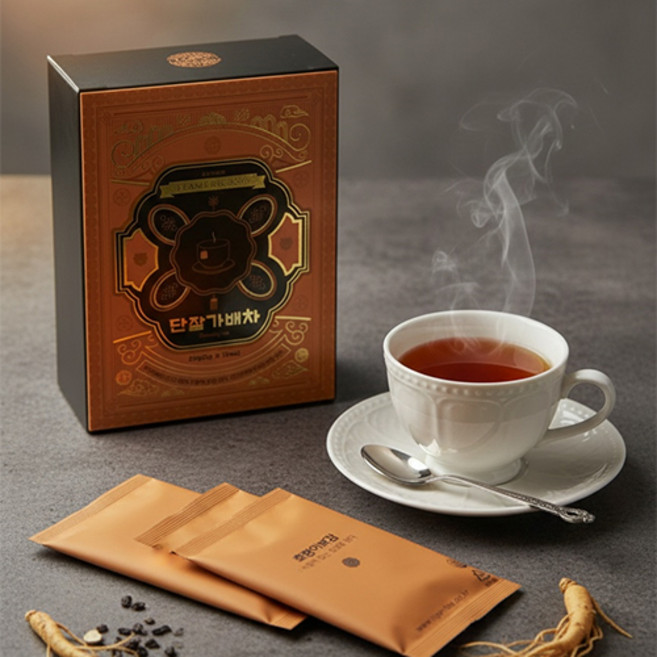 호랑이보감 티메리카노 커피대용 대체커피 무카페인 수면차 단잠가배차20g(2g*10ea), 1박스, 10개입, 20g