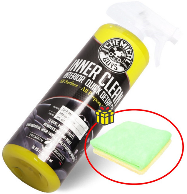 케미컬가이 이너클린 실내 세정제 올인원 인테리어클리너 실내크리너 473ml+타월, 1개, 473ml