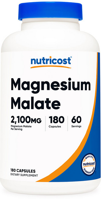 뉴트리코스트 마그네슘 말레이트 420mg 캡슐 180정 1병, 1개