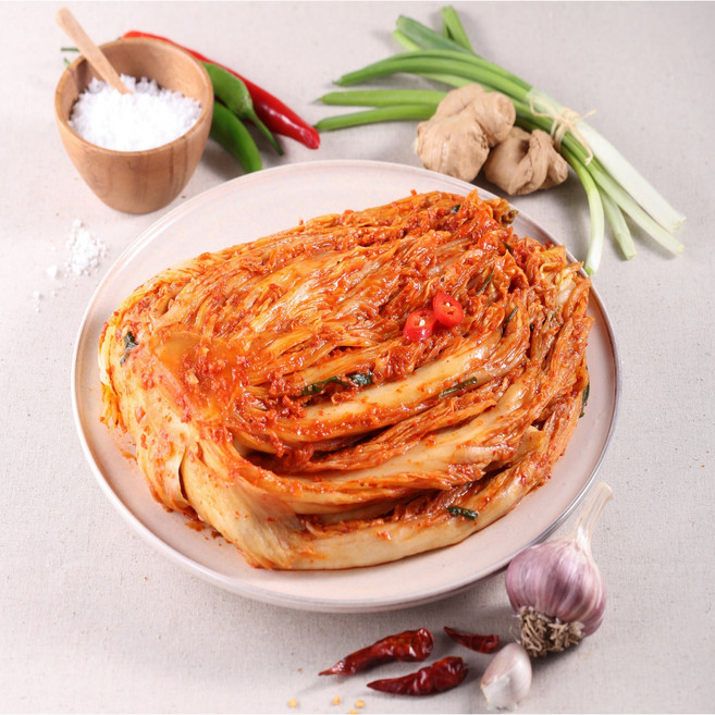 100% 국산 전라도 포기배추김치 종가집 전라도 포기김치 맛난 전라도 배추김치 국내산 배추김치, 5kg, 1개