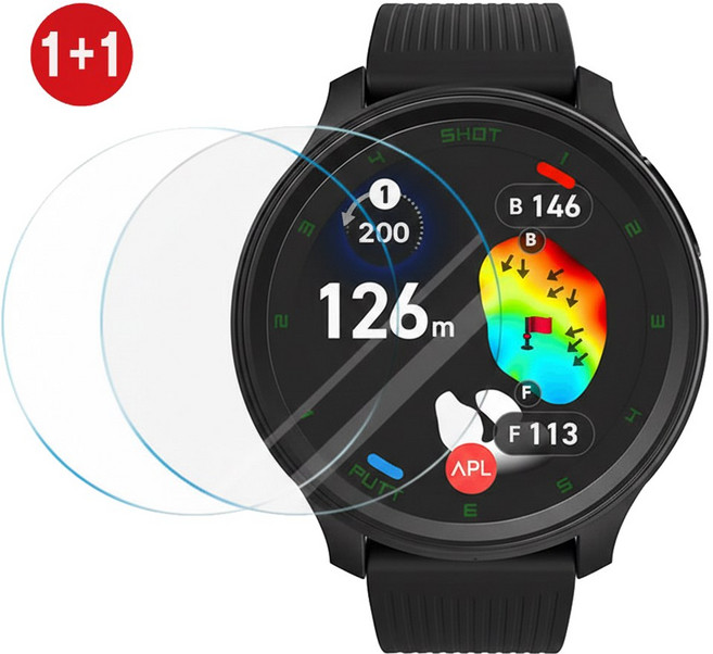 보이스캐디 T13 강화유리/보이스캐디 T13 pro 강화유리 보호필름, 1세트, 강화유리 필름 세트