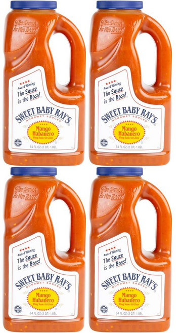 망고 하바네로 윙 소스 글레이즈, 4개