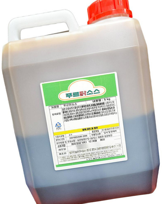 푸르닭 파닭소스 5kg 양념소스, 1개