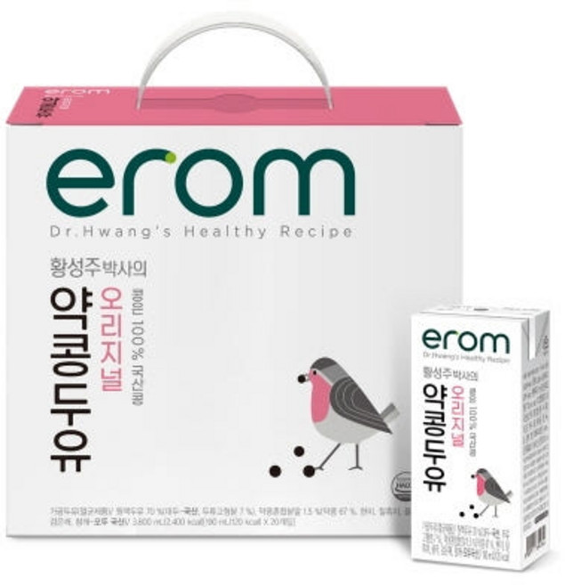 이롬 황성주박사의 약콩두유 오리지널, 60개, 190ml
