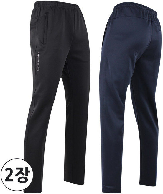 2장 봄가을 남자 패션 스포티 트레이닝 신축성 우수한 밴딩바지 J250