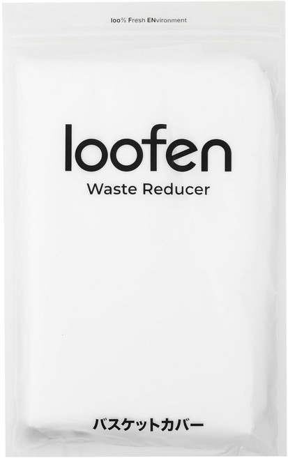 [정규품] loofen(루펜) 바구니 커버 20장들이 교환 가정용 쓰레기 버려