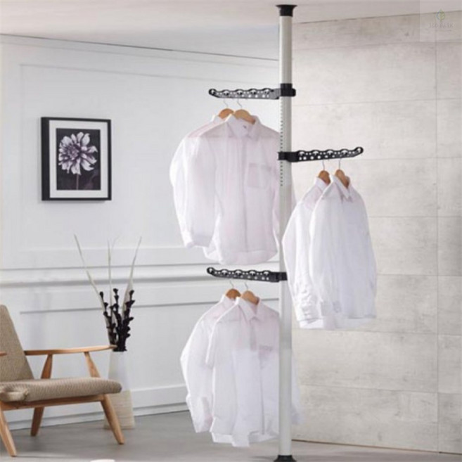 제이앤디리빙디자인 1단 폴행거 고급형 압축봉행거시스템