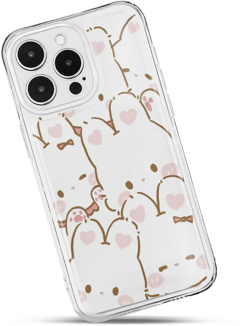 (셀론스타) 몽글몽글 귀여운 동물들 아이폰 갤럭시 케이스 16 12 13 14 15미니 프로맥스케이스 SP204 SP205 SP206