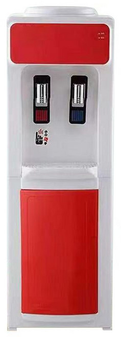 東日家電 桶裝水立式飲水機 冰熱飲水機, 紅色, 1個, 5L
