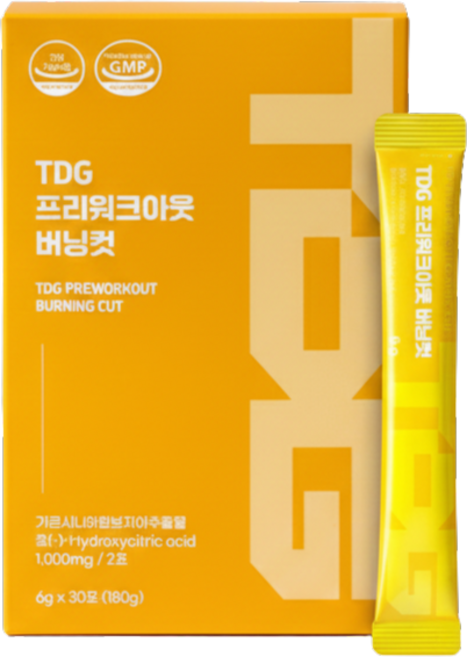 탄단지뉴트리션 버닝컷 운동전부스터 체지방컷팅제, 1개, 30회분