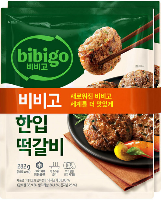 비비고 한입떡갈비, 564g, 1개