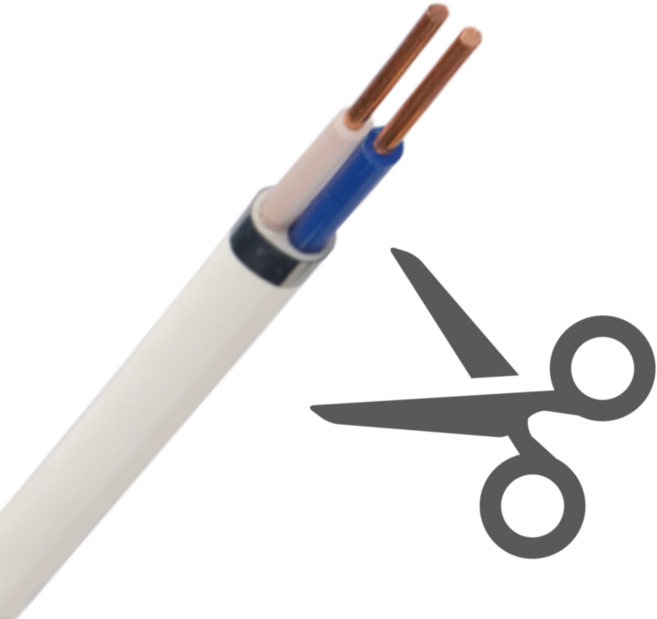 로맥스 CVF 2.5SQ 1M 단위절단 2C, 1개