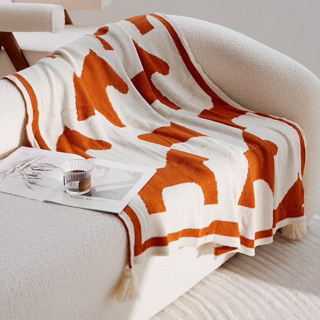 북유럽 조랑말 캐주얼 기린스툴 카페 블랭킷 샴페인