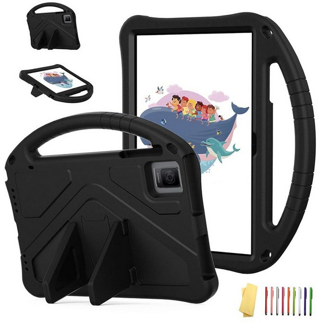 UUcovers T-Mobile REVVL 탭 10.4인치2023 및 블랙뷰 오스칼 패드 15 2023 10.4인치/탭 11 WiFi 2023/탭 se 2021/TCL 10 G, 02# Black