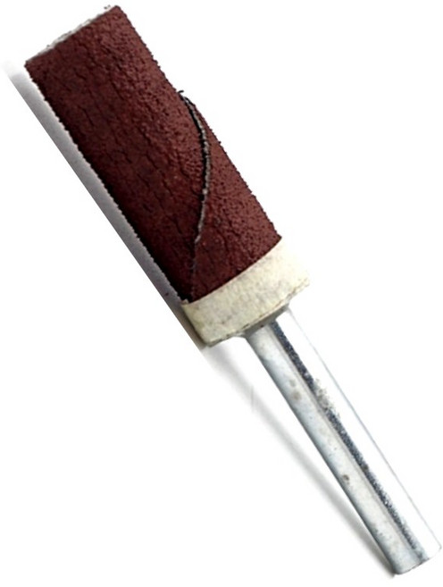번데기 페파 사포 원통페파 원뿔 드릴사포 모서리 연마공구, 13x38x6, 6개