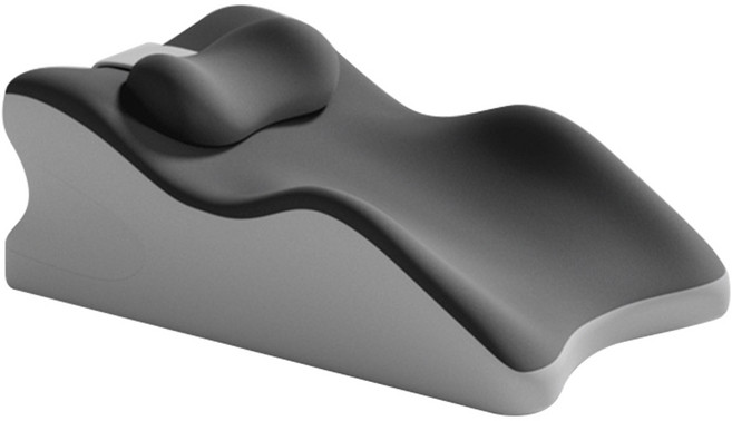 Youchen 역류방지 경사베개 속편한 베개 다기능 허리 등받이쿠션 자세교정 경추목베개 엎드려 베개 웨지필로우 쿠션 배개 성형 베개, 1개, 블랙(베개포함)