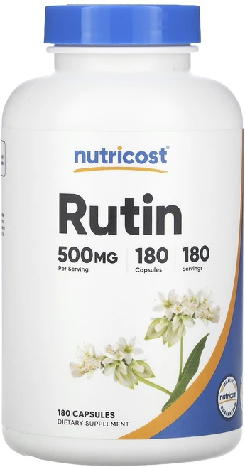 Nutricost 루틴 500mg 캡슐 180정, 1개 - 쿠팡