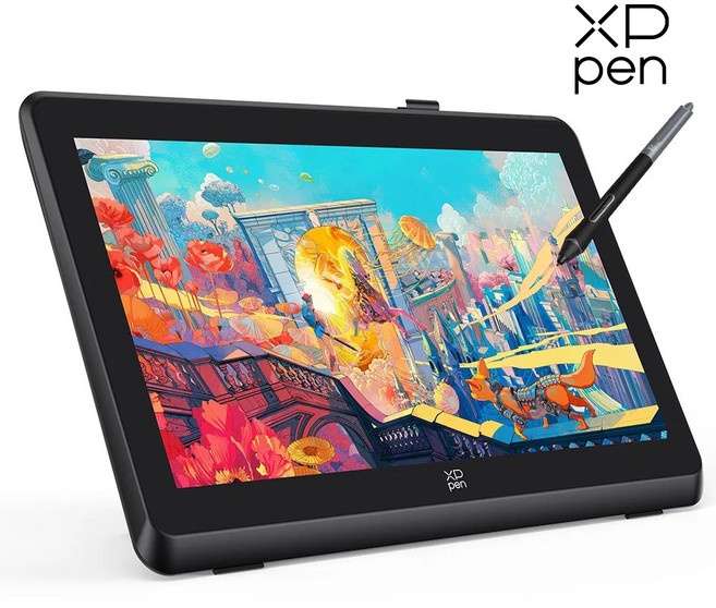 [엑스피펜 중부점 당일발송 8종사은품 증정] XPPen 아티스트 22 Plus 액정타블렛 드로잉 태블릿, BK, 아티스트22 플러스