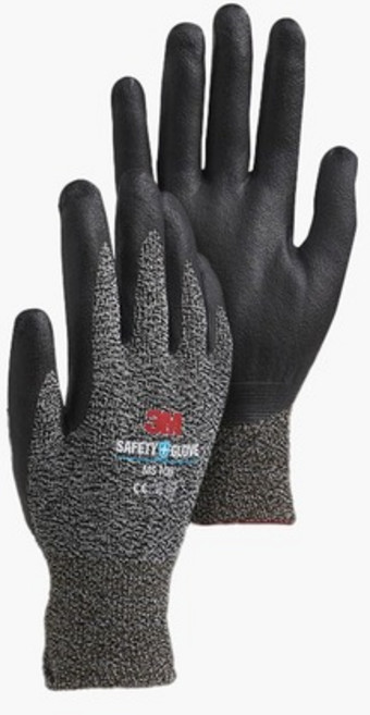 3M 슈퍼터프 NBR 안전 코팅 산업 현장, 10개, 블랙