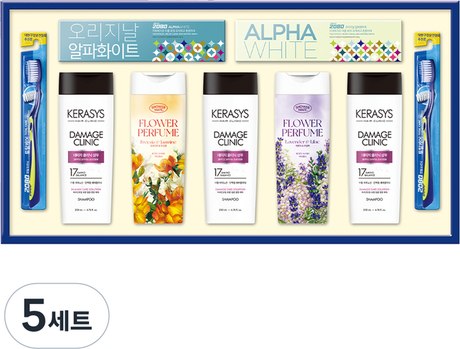 애경 다온 15호 선물세트 + 쇼핑백, 5세트