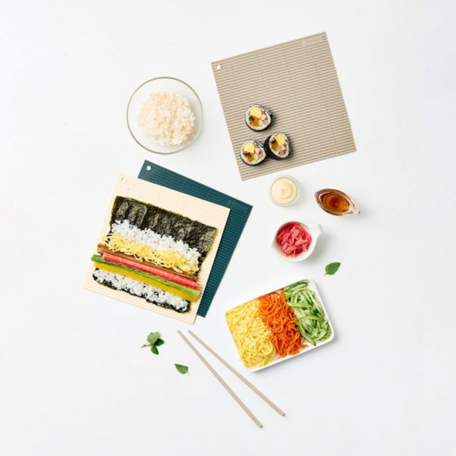 실리만 하모니 실리콘 김밥말이 WSK311, 코코아그레이