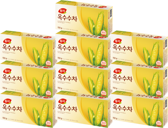 동서 옥수수차 티백, 10g, 15개입, 10개