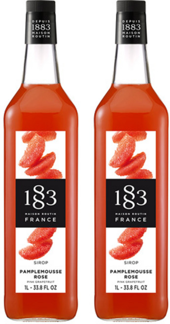 1883 핑크자몽 시럽 1L x 2개 묶음