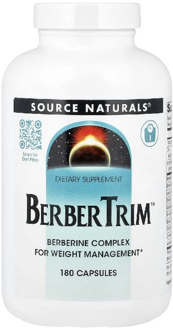 소스내추럴스 베르베린 BerberTrim Berberine Complex 캡슐 180정, 1개 - 쿠팡