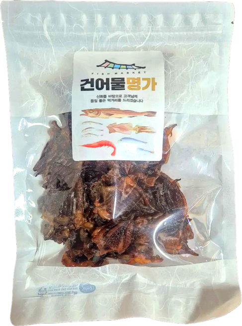 저온으로 구워 딱딱하지 않은 통통한 숏다리 오다리 40미내외 200g, 1개