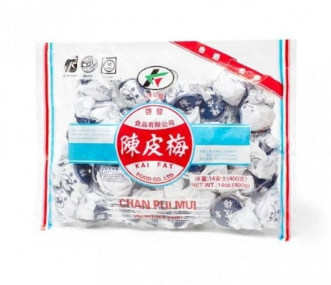 啟發 陳皮梅, 400g, 1個